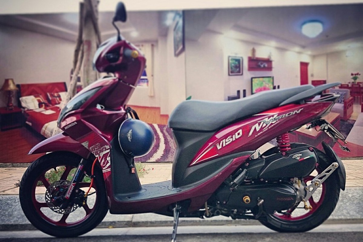 Hai ban do scooter Honda Vision ca tinh cua biker Viet-Hinh-7